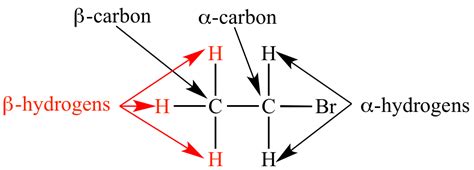 beta hydrogens organic chemistry